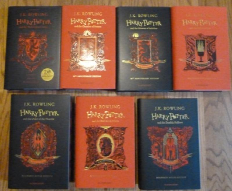 HARRY POTTER Complete Series Boxed Set Paperback Scholastic VGC JK